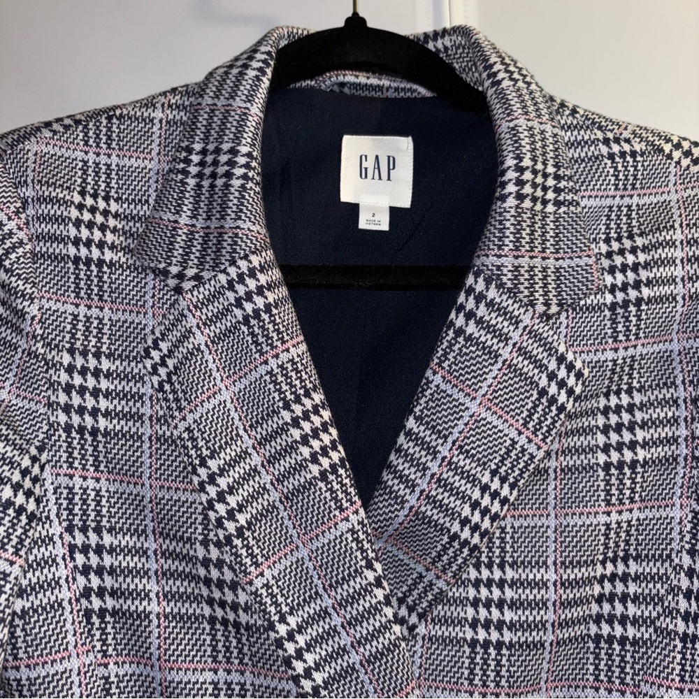 GAP Women's Plaid Blazer
